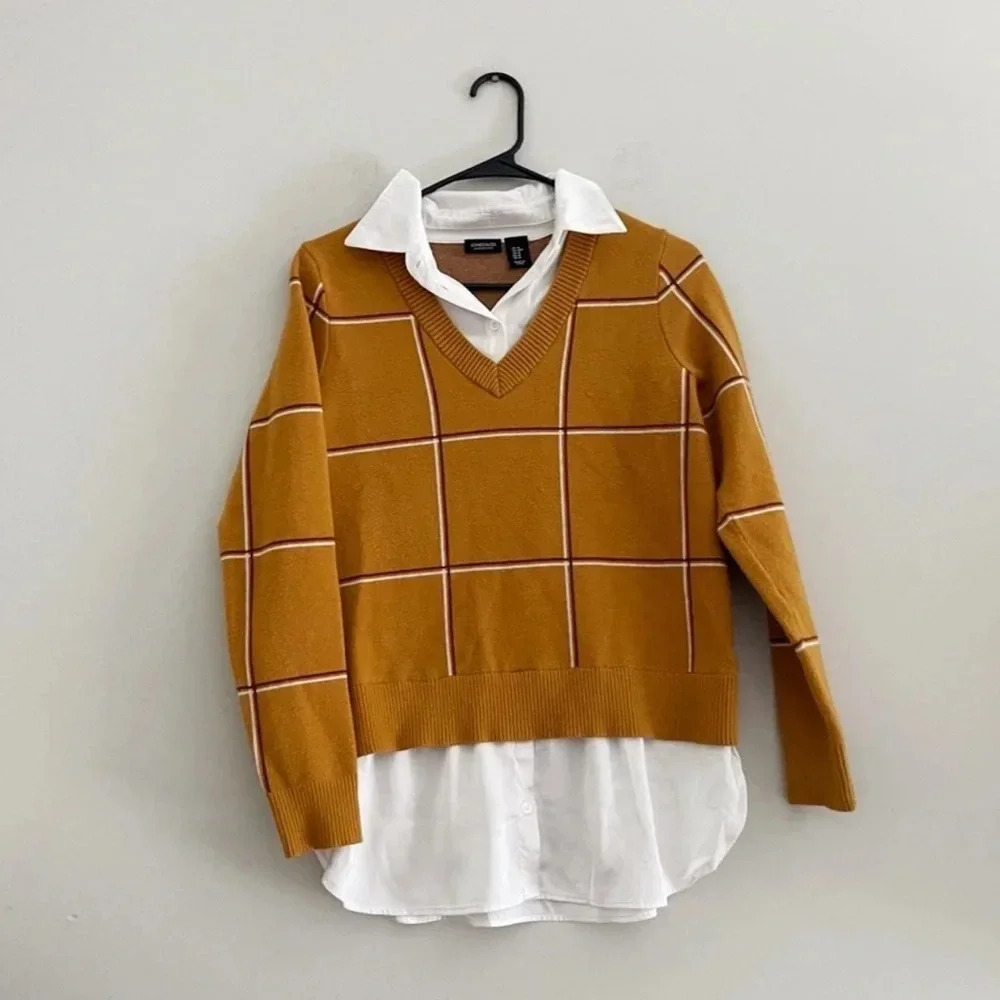 90s style Jones New York light academia preppy schoolgirl